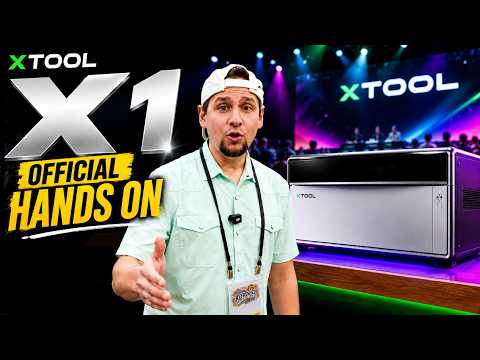 xTool X1 Hands On - I Was On Stage For The Reveal