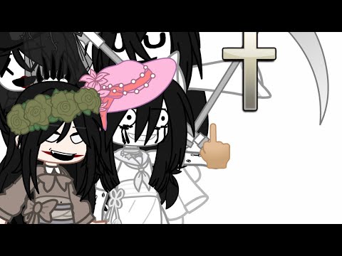 My mimic characters without adjustments ll Gacha club ll cringe