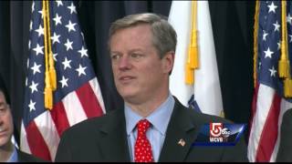 Gov. Baker urges people to stay off roads during storm