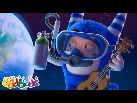 🚀Sky Rocket Rio🚀 | ODDBODS | Moonbug Kids - Funny Cartoons & Animation
