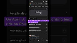 April 3, 2026 I’ll be riding the 101 from Miami-Dade Transit