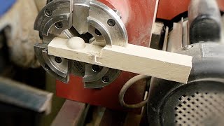 Multi Axis Wood Turning - The Emerging Ball