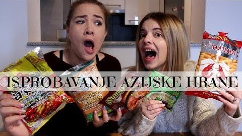ISPROBAVANJE AZIJSKE HRANE - Debela Barbara ft. Click4Chic