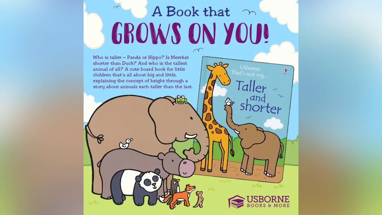 Usborne books for babies, toddlers, younger kids YouTube