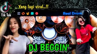 Download Lagu DJ BEGGIN MANESKIN - TIK TOK VIRAL TERBARU 2021 | REAL DRUM COVER | MP3