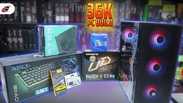 36K Budget Build Price in Bangladesh |✒️Design &🎥Editing | Intel i3 10100 | Creatus Computer