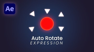 [Ae Tutorial] Dynamic Rotation with Look At Expression