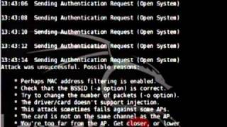 How to Easily Crack WEP Keys with Backtrack 3.avi