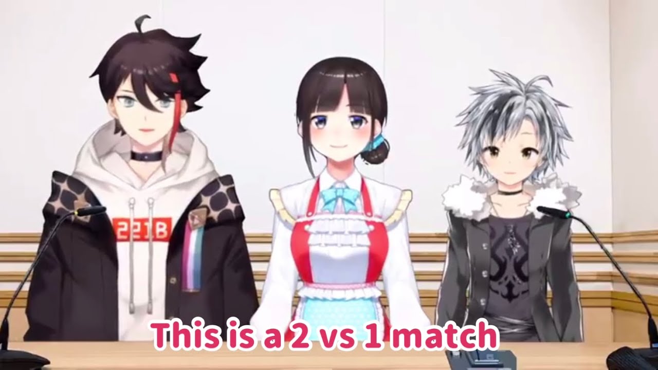 [Eng Sub] Suzuki Masaru vs 2 shotakons [Nijisanji]