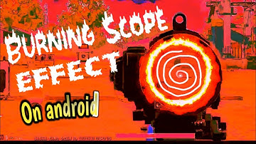 How to Make BURNING Scope Effect In Kinemaster Like 777 | PUBG Videos Editing | FH Gaming Tutorials