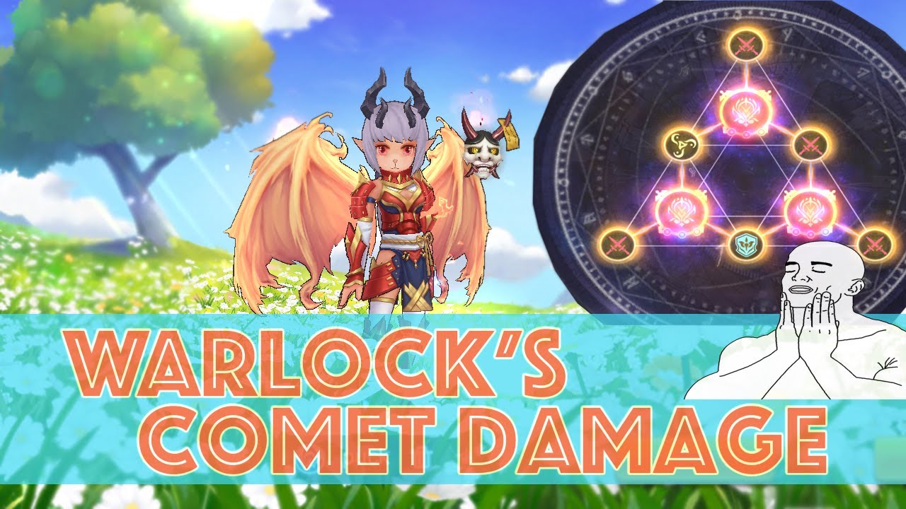 WARLOCKs COMET CRASH SKILL with 1 MILLION+ Damage - [RAGNAROK M ETERNAL ...