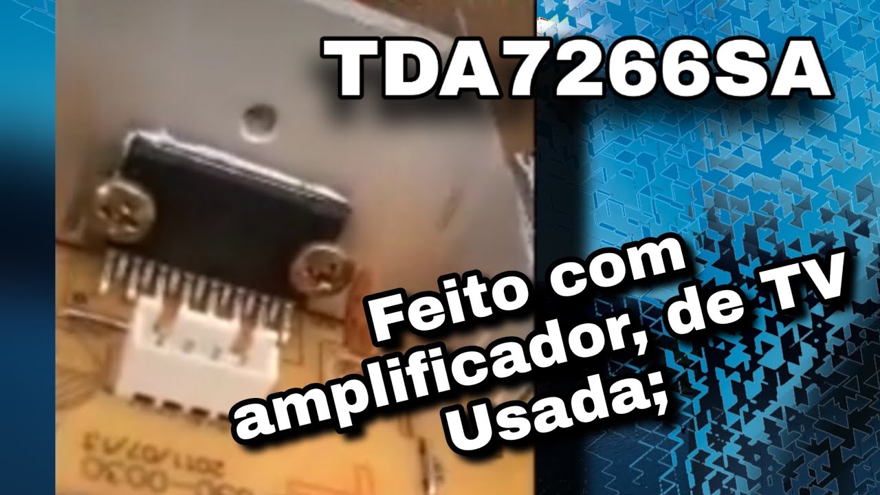 TDA7266SA - YouTube
