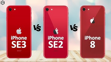 iPhone SE 3 2022 VS iPhone SE 2 2020 VS iPhone 8