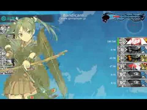 艦これ5-2最終形態決戦（BGMなし）