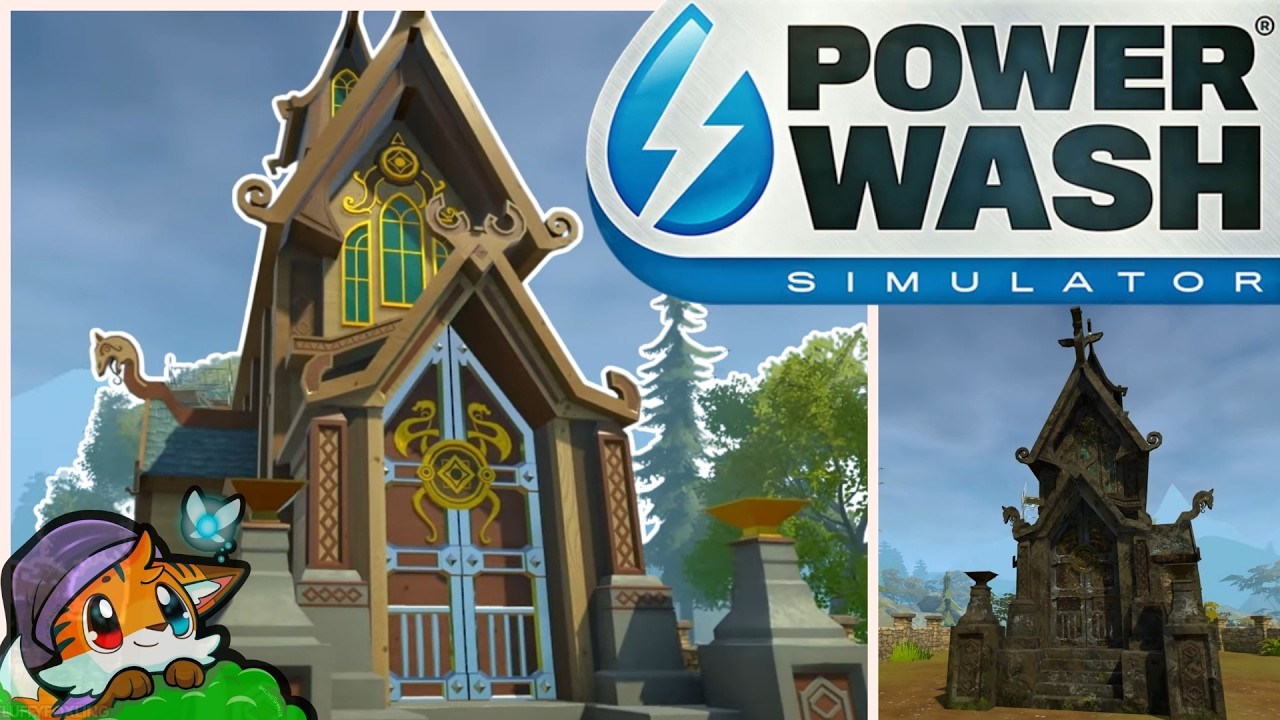 POWERWASH Simulator | The Temple Cleanup