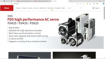 Kinco Profinet Servo Drive Operation: Basic Setups