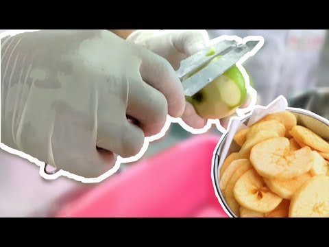 Tutorial Pembuatan Keripik Apel (Sokressh Apple Chips Making Process)