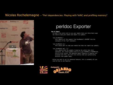 Perl dependencies: playing with %INC and profiling memory