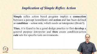 Week 3: Lecture 17: Simple Reflex Agent Program