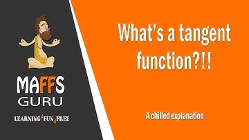 The Tangent Function | Methods 3 and 4 | MaffsGuru