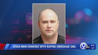 Man arrested for raping a girl in Utica