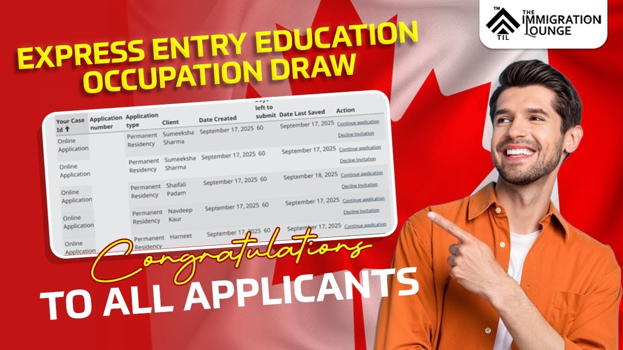 Express Entry Success – Congratulations to the Selected