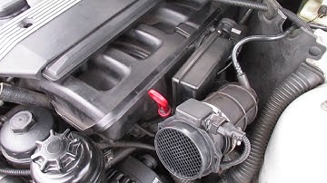My BMW e46 Issue VIDEO:1 with MAF Sensor Connected