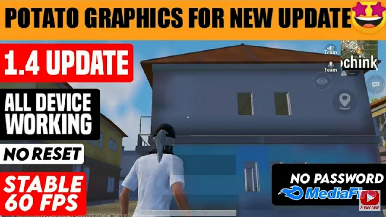 ULTRA POTATO GRAPHICS CONFIG 1.4 | POTATO GRAPHICS PUBG MOBILE 1.4 | PUBG LAG FIX