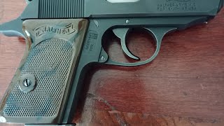 Brown Plastic Grips ( Retro) for New Walther PPK