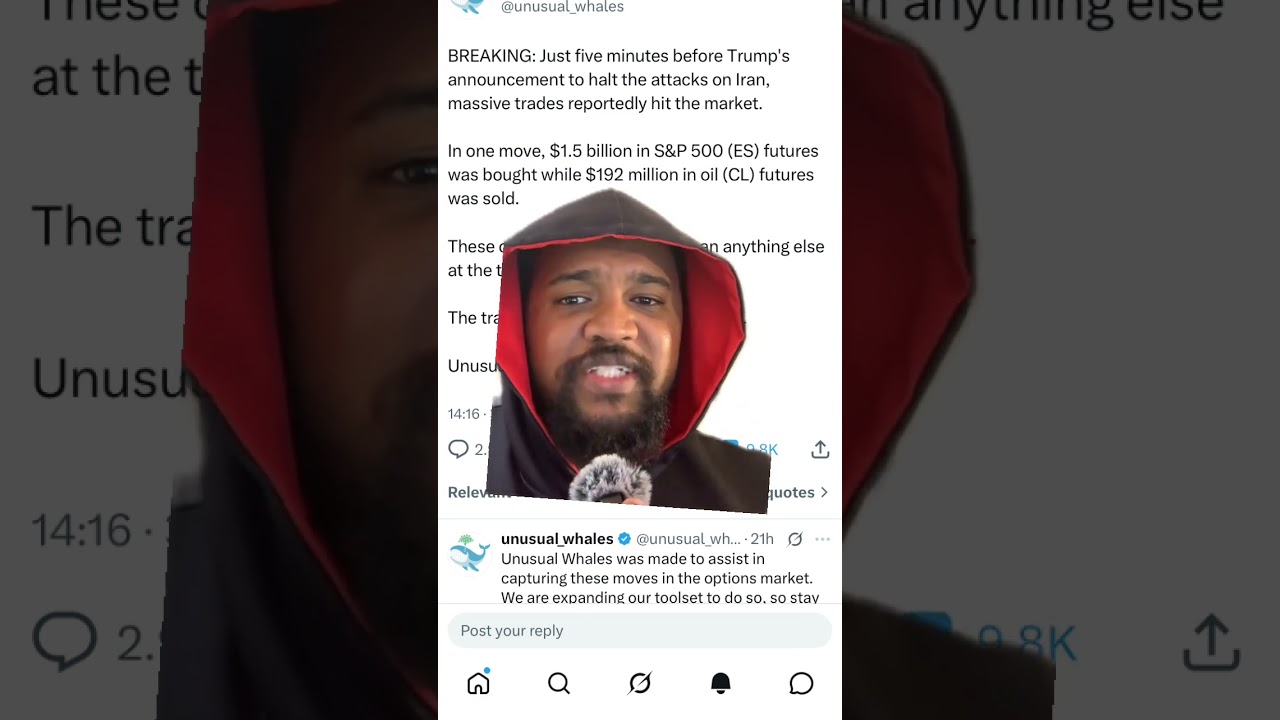 Trump continues his corruption with the Iran War