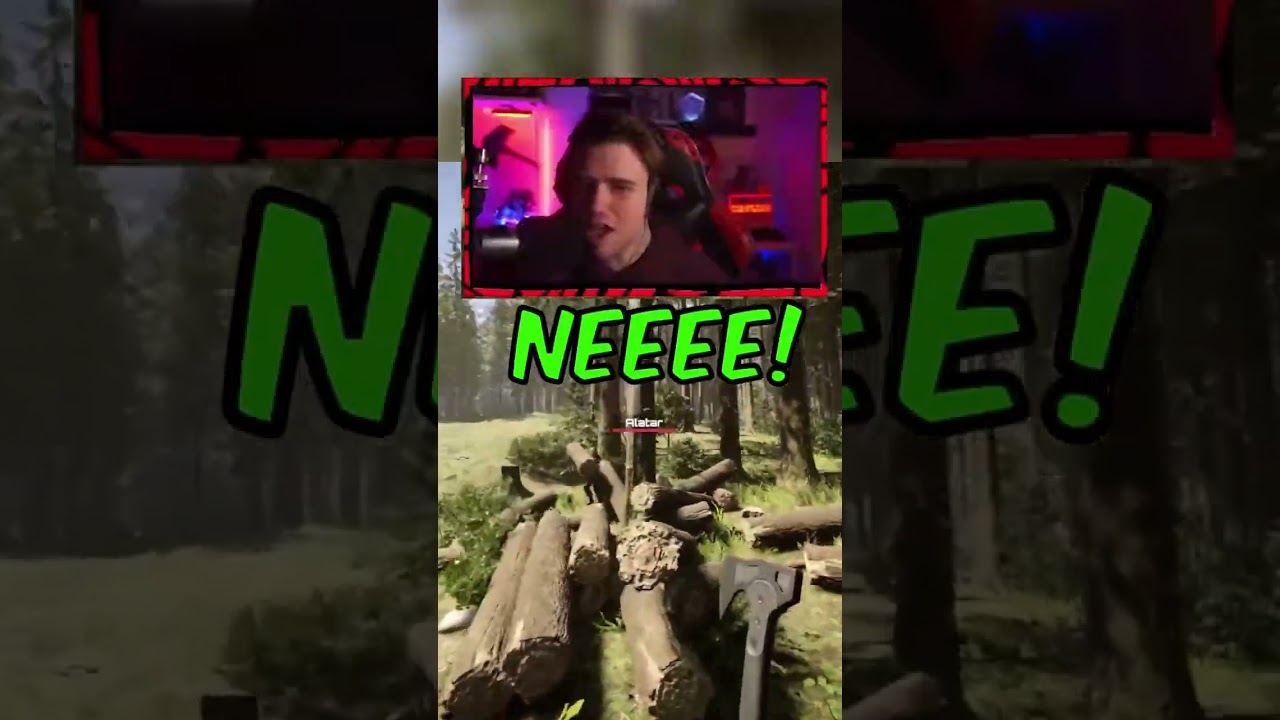 Kelvin broke everything! #funny #belgië #kelvin #sonsoftheforest #forest #glitch #grappig #fail