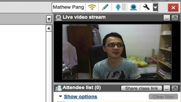 First pilot test of virtual classroom