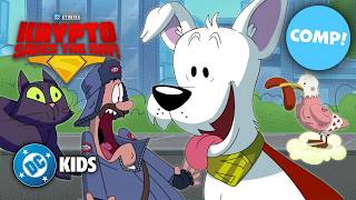 Krypto Saves the Day! Eps 1-4 💫 | FULL EPISODE COMPILATION 📺 | #KidsCartoons @dckids