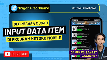 Tutorial Mudah Input Data Item di Aplikasi Ketoko Mobile #tutorialipos #ketoko #aplikasitoko