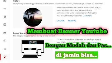 Tutorial Membuat Banner Youtube Dengan Pas dan Mudah menggunakan aplikasi pixelLab