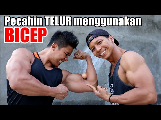 Tips Pecahin Telur menggunakan Otot BICEP// OtanGJ class=