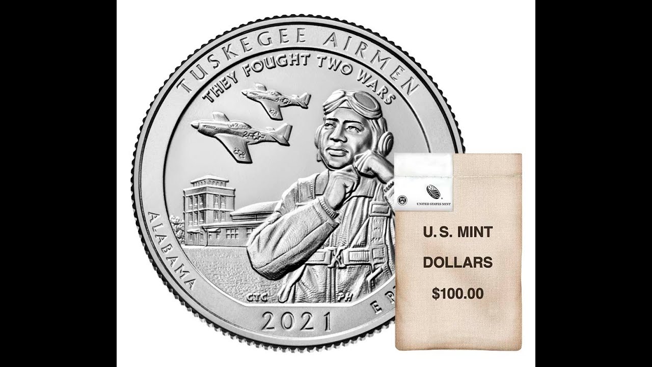 Circulating Coin Production For January 2021 & The Tuskegee Airmen Quarter Is All But Gone