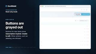 Read-only: why can't I create, delete or archive anything