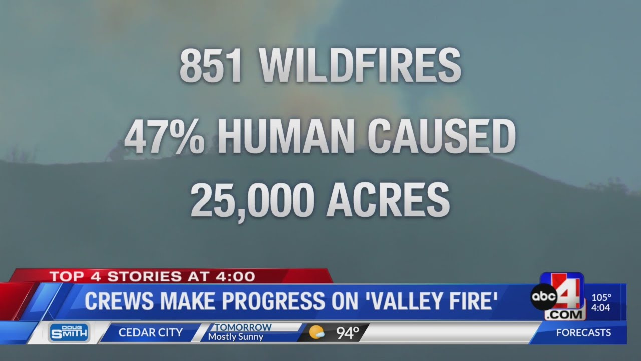 Crews Make Progress on Valley Fire - YouTube