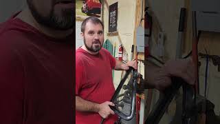 Wing Window / Vent Window Rebuild Update on the 1985 Chevy M1008 CUCV