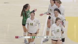 VB | USF vs. Seattle U Highlights