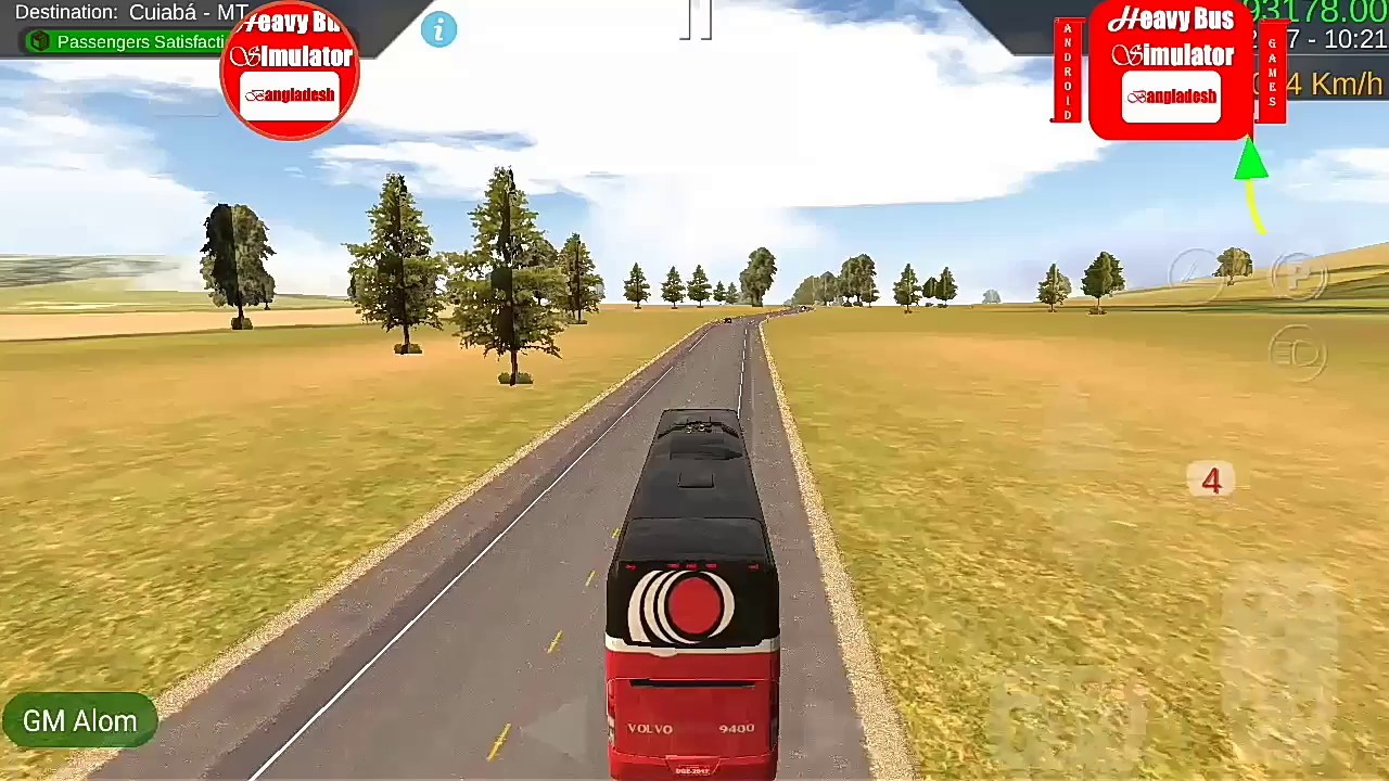 Heavy Bus Simulator Jumbo_360 Model_ Use to Hanif Bus Skin Gaming Review.