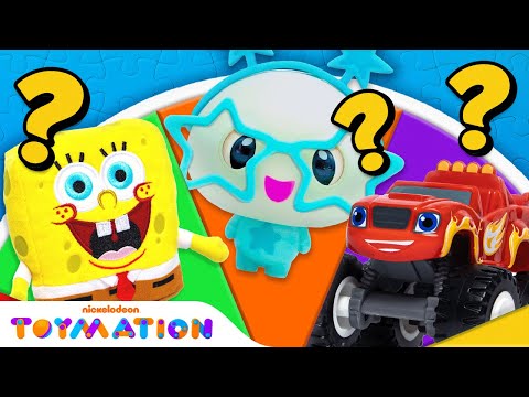 Spin the Wheel of Toys #7 w/ Blaze, SpongeBob, My Squishy Little Dumplings, & More! 🎡 | Toymation