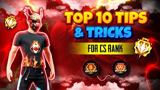 NEW CLASH SQUAD RANK TIPS AND TRICKS | IN TAMIL | OB41 UPDATE | CS GRANDMASTER PUSH| EAGLE RED|