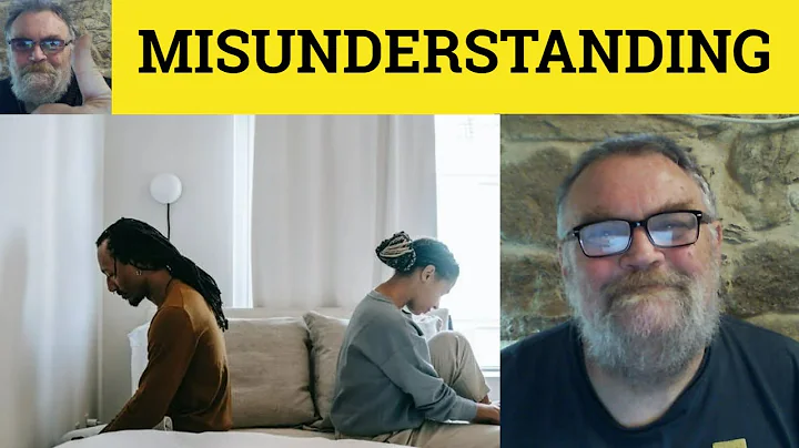 🔵 Misunderstand Meaning - Misunderstanding Defined - Misunderstood Examples - GRE - Misunderstand - DayDayNews