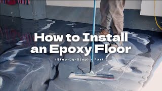 How to Finish a Metallic Epoxy Floor (Final Steps & Pro Tips) - Part 2