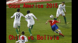 Chile - Bolivia (Copa America 2015, group A)