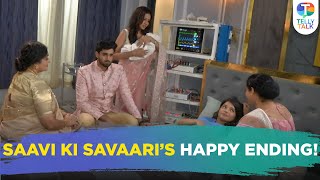 Saavi Ki Savaari update: Saavi gives birth to a baby girl; HAPPY ENDING for Saavi & Nityam | TV News