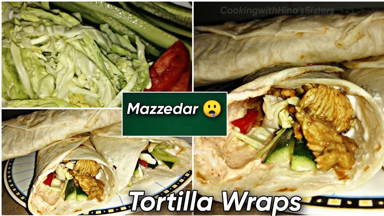 Tortilla Wraps Recipe How To Make Tortillas Wrap tortilla 