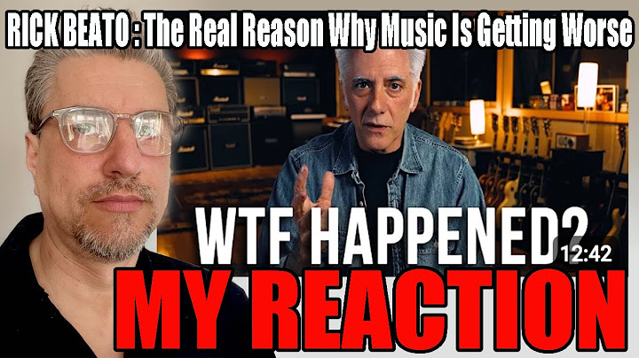 The Real Reason Why Music Is Getting Worse | My Reaction